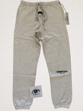 Fear of God Essentials Light Oatmeal Sweatpants